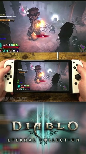 Diablo 3 Eternal Collection Nintendo Switch OLED Gameplay