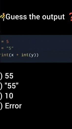 🔥 Can You Guess The Output? 🤔 #viralreel #programming #python #coding