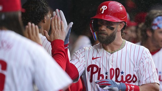 Bryce Harper se va de 5-3