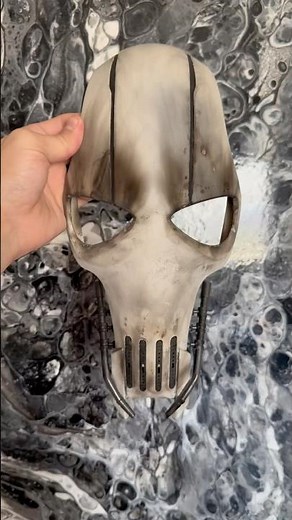 We’re making General Grievous’ final mask #3dprinting #starwars #generalgrievous