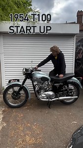 1954 T100 Start Up! We restored this bike in 2018 our customer has now covered almost 12,000 trouble free miles, it was in for a service and a new set of tyres he always keeps it looking fresh, we have also restored 2 other bikes for the same owner and he regularly rides those as well #aceclassicslondon #aceclassics #triumphmotorcycles #triumphuk #triumph #triumphuk #triumphnation #triumphusa #preunittriumph #triumpht100 #triumphtiger #triumphclassics #classicmotorcycle #classictriumph | Select 