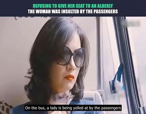 The woman who refused to give up her seat on the bus was scolded by everyone | Calie