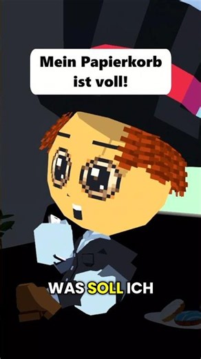 Der Papierkorb ist voll!