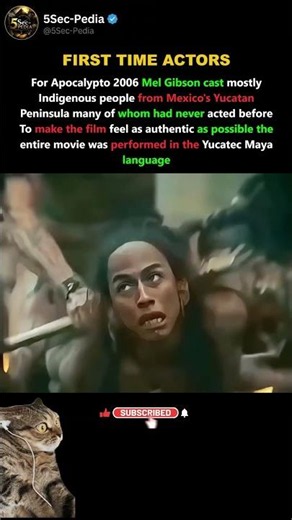 Apocalypto Used First Time Actors and an Ancient Language