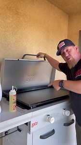 Seasoning my new LoCo Smart Temp Precision Griddle #griddle #griddlenation #food #foodie | Blazing Star BBQ