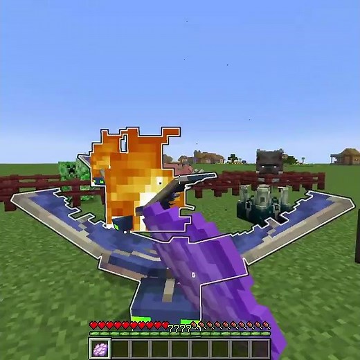Cursed OP Phantom in Minecraft