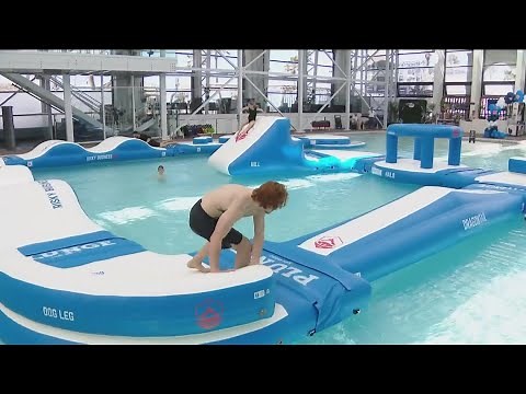 Plunge San Diego unveils brand new floating obstacle course