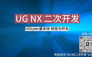 UG NX二次开发（C#）（7）-UIStyler-标签与开关
