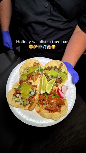 @taquizas_ayala is not your average taco guy! From making FRESH tortillas right in front of you, to bacon wrapped hot dogs, cheesy quesadillas, incredible tacos, delicious meats AND salsas, they had it ALL! Even came with an amazing setup that was beautiful, but most importantly, super yummy 😋 and professional. Thank you @taquizas_ayala for being part of our holiday party this year! I highly recommend them for your next catered event 👏 | Lasvegasfoodie