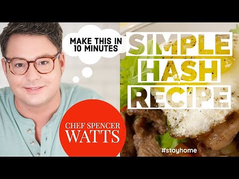 CHEF SPENCER WATTS SHOWS HOW TO MAKE A SIMPLE HASH RECIPE