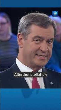 Herr Söder, können sich junge Menschen noch auf die gesetzliche Rente verlassen? #arena