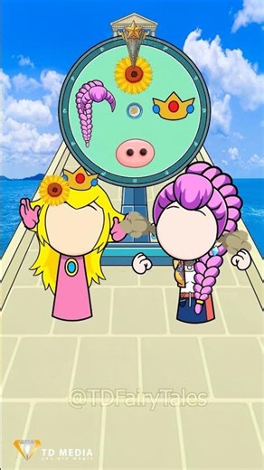 Infinite Spin Wheel Puzzles with Sprunki Rumi & Sprunki Peach 🎡 Can you solve them? 🌀✨