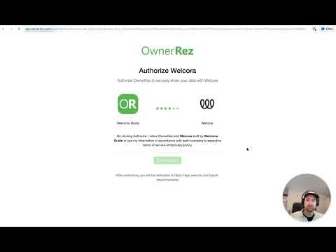 How to connect OwnerRez and Welcora to sync properties and reservations