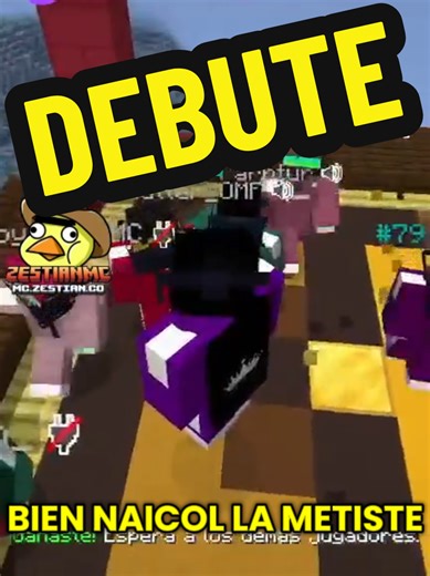 debute 😂😂 #minecraft #squidgame #squidcraft #clipsdetwitch #Viral