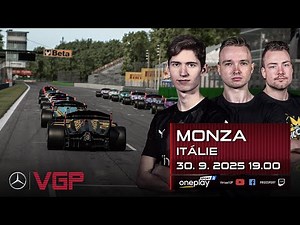 Mercedes-Benz Virtual GP 2025 - 9. závod - Monza - Formule