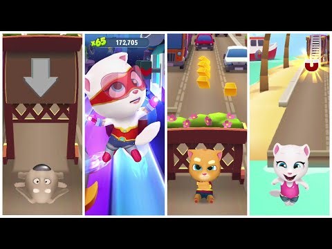 Talking Tom Gold Run - All Best Funny Fails