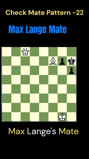 Max Lange's Mate || Check Mate Patterns - 21 #chessreels #viral #chess #checkmatepatterns #chess #chessculture #chessmania #chessstrategy #chessmastery #chesschannel #trending #chesstactics #chesscommunity Playlist for Check Mate Patterns in Chess shorts : https://www.youtube.com/playlist?list=PL1hOkKSLQnJ0I6yY3NnK2NgpaZJWDLWqy | Systematic Chess