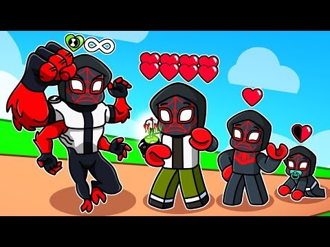 Miles BIRTH To BEN 10 in Roblox!