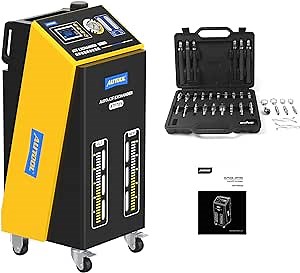 AUTOOL ATF Exchanger Full Automatic Automotive Gearbox Transmission Fluid Oil Exchange Flush Cleaning Machine, ATF Transmission Fluid Exchanger Machine，Transmission Service System ATF Exchanger