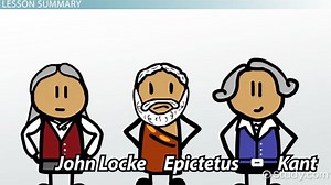 Moral Law Theories of Epictetus, Kant & Locke