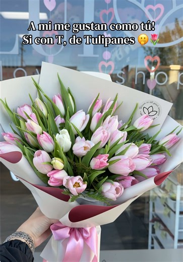 Beautiful Tulips at Lu's Flower Shop in San Diego