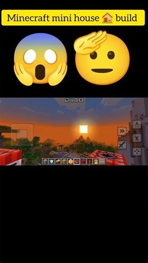 Minecraft Tiny Mini House Build 🏠 | Smallest Survival Base Ever 😱 | Easy & Cute Mini House Tutorial