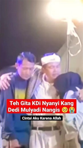 Teh Gita KDI Nyanyi Kang Dedi Mulyadi Nangis ⁉️ | Cintai Aku Karena Allah