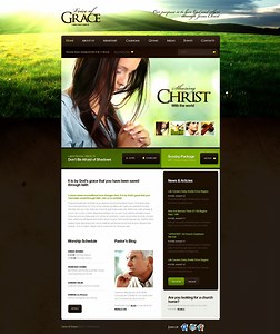 Religious Faith Website Template