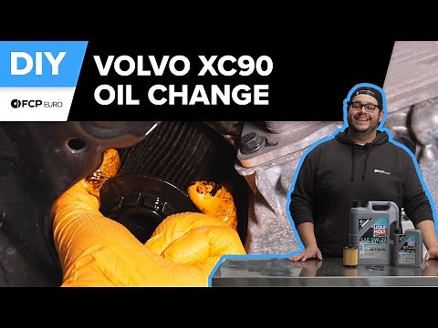 Volvo XC90 Oil Change DIY (2016-2021 SPA Volvo XC90 T5 Momentum, T6 Inscription, T8 R-Design)