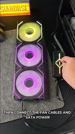 How to control your ASH-S1 Fan Hub and make your setup look amazing? 💫