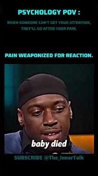Weaponized Pain Destroys Love Faster Than Anger #psychology #respect #boundaries