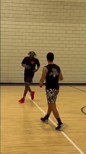 Did he just get dunked on for game?! 🎥: