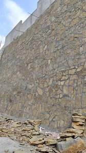 2.3K views · 46 reactions | Stone pitching for Elevation #construction #reels #shorts | Civil Work Constructions | Facebook