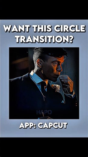 CapCut || Blue Circle Transition Tutorial