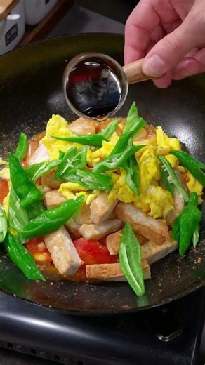 The tofu made this way is fragrant and delicious #cooking #recipe