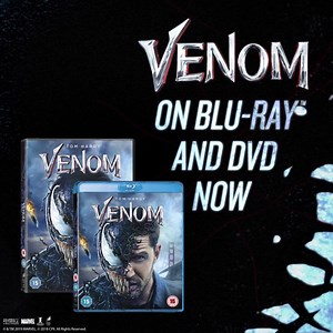 WE WAIT NO MORE. Get your teeth into #Venom today on DVD & Blu-ray | Venom