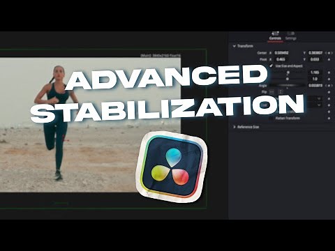 BEST way to STABILIZE your footage in DAVINCI RESOLVE 20 #davinciresolve20