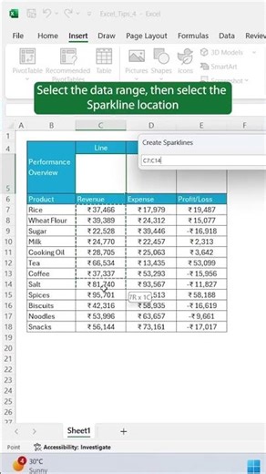 How to Create Dynamic Chart In Excel‼️ #shortfeed #viral #shorts