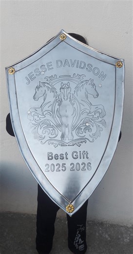 Personalized Medieval Templar Knight Shield – 18 Gauge Steel Heater Shield, Custom Crusader Armor Decor - Etsy