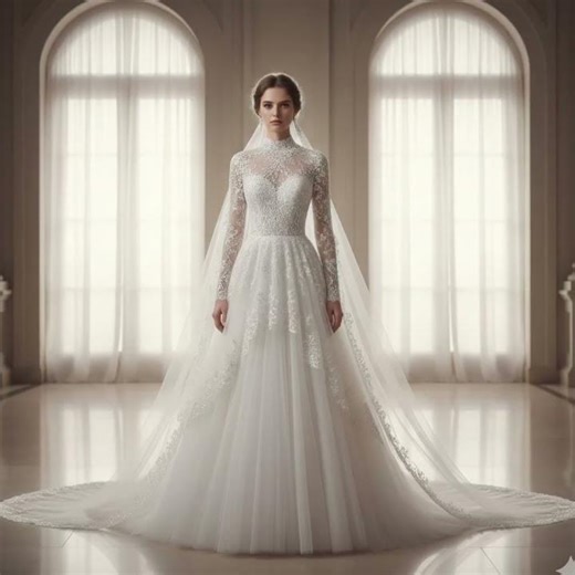 Elegant December Wedding Dress Inspiration