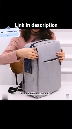 The Only Backpack You Need #viral