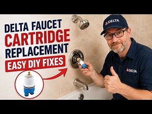 Dripping Shower? Delta Cartridge Replacement | Fixes Tub Spot & Shower Cartridge
