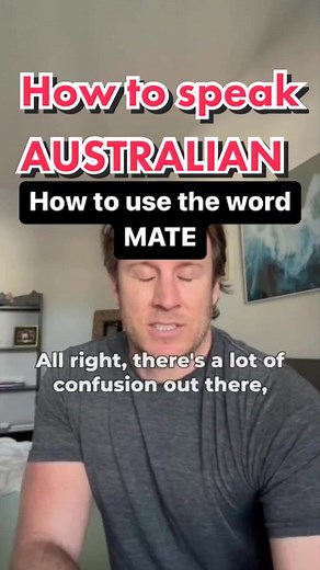 How to speak Australian. The tutorial series nobody asked for. Number 18. #australia #america #words #accent #ridiculous #language #mate #montyfranklin