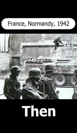 Then and Now pictures from WW2 #military #history #army #ww2 #war #germany #shorts #usa V-17