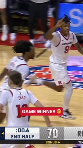 Big Ten Men’s Basketball on Instagram: "Tariq Francis wins it for @rutgersmbb 🔥🔥"