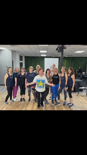 The Jazzer-Tine challenge is in full force... wear your Jazzercize gear to class, and every time you are entered into a drawing for cool prizes! All these fun ladies have at least one entry… join us for a ** Favorites class on the 14th 💕#jazzerciseoftempenrg #jazzerciseoftempenrgfamilyfun #workhardplayhard | Kimberly Ann O'Nan