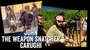 After stopping a bad situation from going far worse at the Seattle riots, John "The Weapon Snatcher" Carughi graced Ranger Up with his presence and damn us with his skills. Seriously... that guy will snatch the water out from under a duck and there's nothing you can do to stop it. Nothing. | Ranger Up Military and MMA Apparel