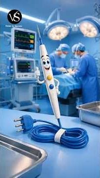 Unipolar Cautery Explained in 60Sec #nursingstudents #nursingexam #viral #shorts #vsnursingacademy