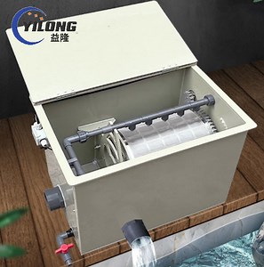 [Hot Item] Large Shrimp Pond Fish Farming Aquaculture Stainless Steel Drum Filter Box