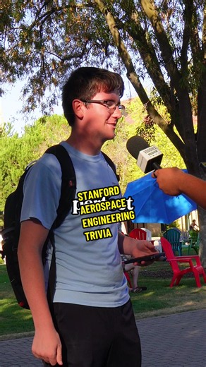 Stanford Aerospace Engineering Trivia | Did you get the last one? #aerospace #engineering #engineer #streetinterview #manonthestreet